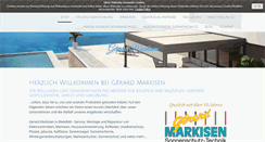 Desktop Screenshot of gerard-markisen.de